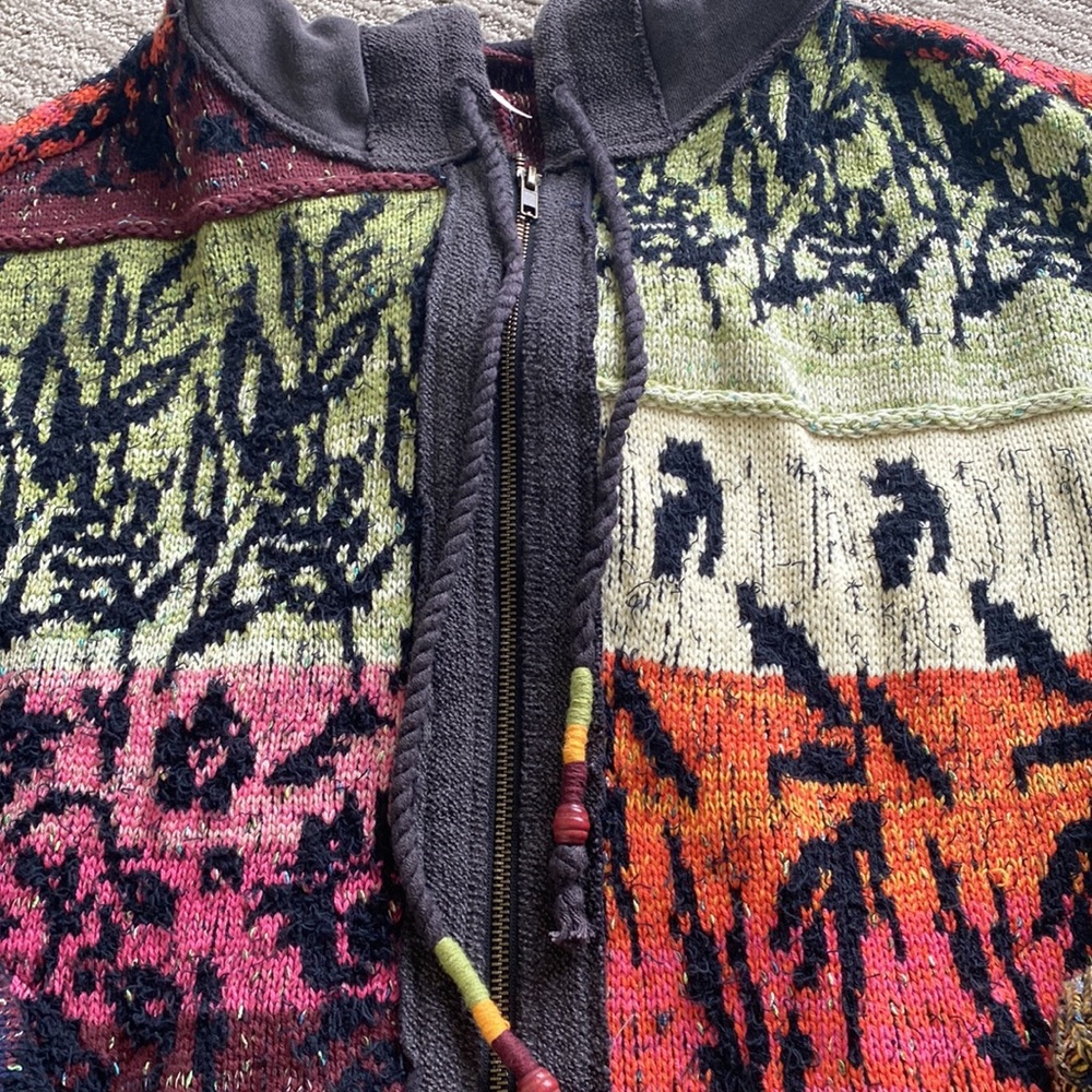 NWOT Free People Sweater Hoodie - Picture 4 of 15